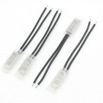 4 Pcs Bimetal Head Thermostat Temperature Switch 55 Degree Celsius NC