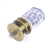 30RPM 3mm Shaft Dia Speed Reducing 2 Terminals Gearbox Geared Motor 6VDC