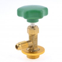 Refrigerant 2 Color Metal Male Threaded R134a Can Tap Valve Opener