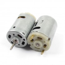 DC 12V 10000RPM 27mm Diameter Mini Magnetic Hobby Vibration Motor 2PCS