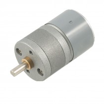 4mm Shaft Dia 90 RPM DC 3V 50MA Speed Reduce Geared Box Motor Gray