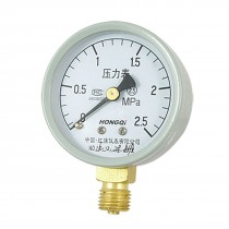 2.5 MPa 0.55" NPT Liquid Gaseous Pressure Gauge Tool