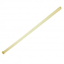 Mechanical Mold Spring Shock Absorption 10mm Dia. PU Rod Yellow 12"