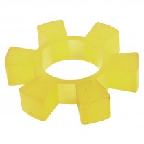 77mm x 16mm PU Coupling Shaft Center Spider Coupler Damper