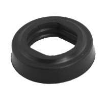 25x15x7mm NBR Pneumatic Air Cylinder Wiper Dust Seal Black