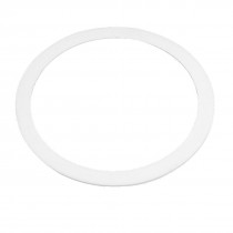80mm x 95mm x 2mm Flat PTFE Gasket Washer Replacement White