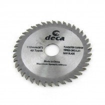 Woodworking 6500 RPM Speed 4" x 40 Tooth Metal Saw Blade