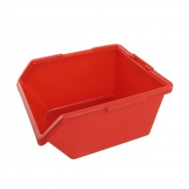 Red Plastic Storage Toolbox for Electronic Component