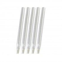 Silver Tone 60W Chisel Design Replaceable Soldering Iron Tip 5 Pcs