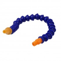 Dark Blue Orange Plastic Flexible Water Coolant Pipe