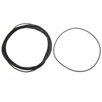 10 Pcs Metric O Rings Black Nitrile Rubber 210mm OD 3.5mm Thick