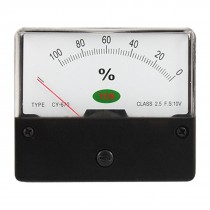 Class 2.5 Accuracy DC10V Load 0-100 Percent Panel Meter