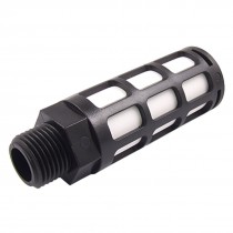 49/64" Male Thread Pneumatic Exhaust Noise Silencer Muffler