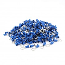 1000 Pcs PVC Insulated Ring Terminal RV2-8 for AWG 16-14 Wire 5/16" Bolt