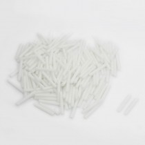 200 Pcs White Cylinder Round 45mm Long Extrution Rod 6mm Dia