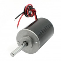 DC 24V 1.2A 6200RPM/MIN Rotary Speed 2 Wire Cable Gear Motor