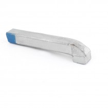 10mmx10mm Lathe Cutting 90 Degree External Turning Tool Silver Tone 3.1" Long