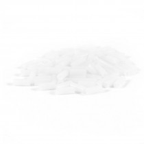 100 Pcs White Nylon 66 PCB LED Spacer Support Cylindrcial 0.2" OD 0.51" Height