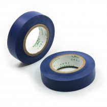 2pcs 39.4Ft Length 17mm Width Blue PVC Adhesive Electrical Insulation Tape