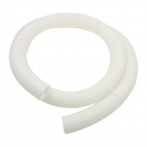 1.8 Meters 35mm Inner Dia 40mm OD Flame Retardant Corrugated Hose White