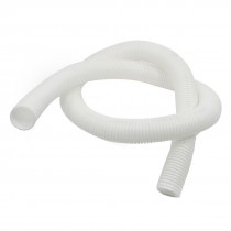 1.2 Meters 29mm Inner Dia 32mm OD Wire Protector Corrugated Hose White 3pcs