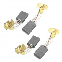 4 Pcs Spare Parts 5mm x 11mm x 16mm Carbon Brush for Dust Collector