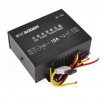 Metal Housing DC 24V to 12V 10A Car Power Supply Transformer Converter