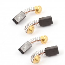 4 Pcs 1/4" x 19/64" x 9/16" Carbon Brushes for Electric Motor