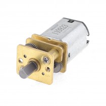 N20 Shaft Dia 3mm DC6V 40RPM 2 Pins Flat Shape DC Geared Motor