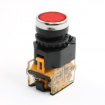 380VAC 4A AC 220V 5.5A 1NO 1NC DPST Latching Red Push Button Switch
