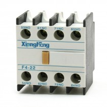 F4-22 2NO 2NC Auxiliary Contact Block Connector for Contactor