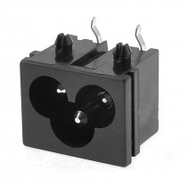 IEC320 C6 3-Pin Male Plug AC Power Socket Connector 250V 2.5A