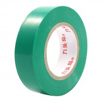 46Ft Length 18mm Wide Green Insulation Adhesive Electrical Tape