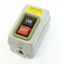ON/OFF 3P Self Locking Power Push Button Switch AC 500V 2.2KW