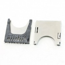 5 Pcs Push-push Type Stainless Steel SD Memory Card Sockets