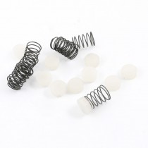 10 Pcs Rubber Pump Seal Pads Spring Set for Air Compressor
