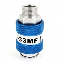 Aluminum 16mm Screw Thread Pneumatic Hand Slide Valve