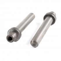 45mm x 6mm Repair Parts Gray Metal Flange Guide Pillar for Mold 2 Pcs