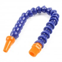 Flexible 4mm Outlet 12.5mm Threaded Connector Coolant Tube Pipe