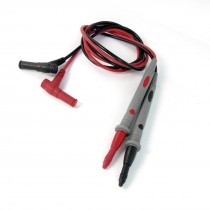 2 Pcs Digital Multimeter 1000V 10A 42.1" Test Lead Cable Probe Red Black