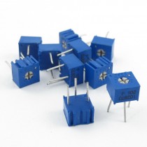 3362P-1-102 1K Ohm 500V Trimmer Cermet Variable Resistor Potentiometers 10 Pcs