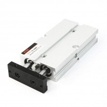 TTN Series 16mm Bore 50mm Stroke Twin Rod Guide Air Cylinder