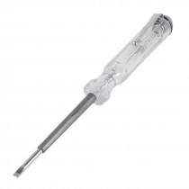 AC 100V-500V Voltage Tester Electroprobe Pen Blue Plastic Handle