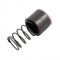 Air Compressor Black Metallic Spiral Spring Seal Pads Protector