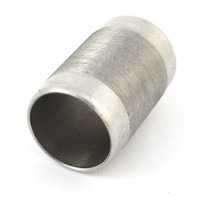 Silver Tone Metallic Air Compressor Cylinder Sleeve