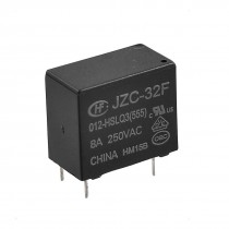 Black 4 Pin Solder Terminals 12V DC SPST NO Power Relay