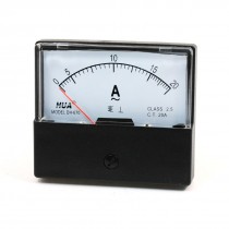AC0-20A Dial Analog Panel Meter Ammeter DH-670 Class 2.5 Accuracy