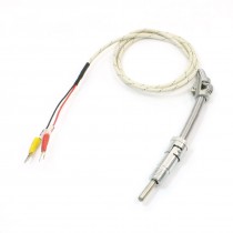 Tension Spring Thermocouple E Type Temperature Sensor 0-600 Celsius 3.3Ft