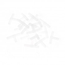 20 Pcs White Plastic Fish Tank Aquarium 3 Way Air Tube Connector