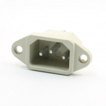 IEC320 C14 Inlet Male Plug Rice Cooker Power Socket AC 250V 10A